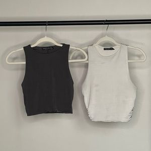 Nasty Gal Racerback Crop Tops (2)